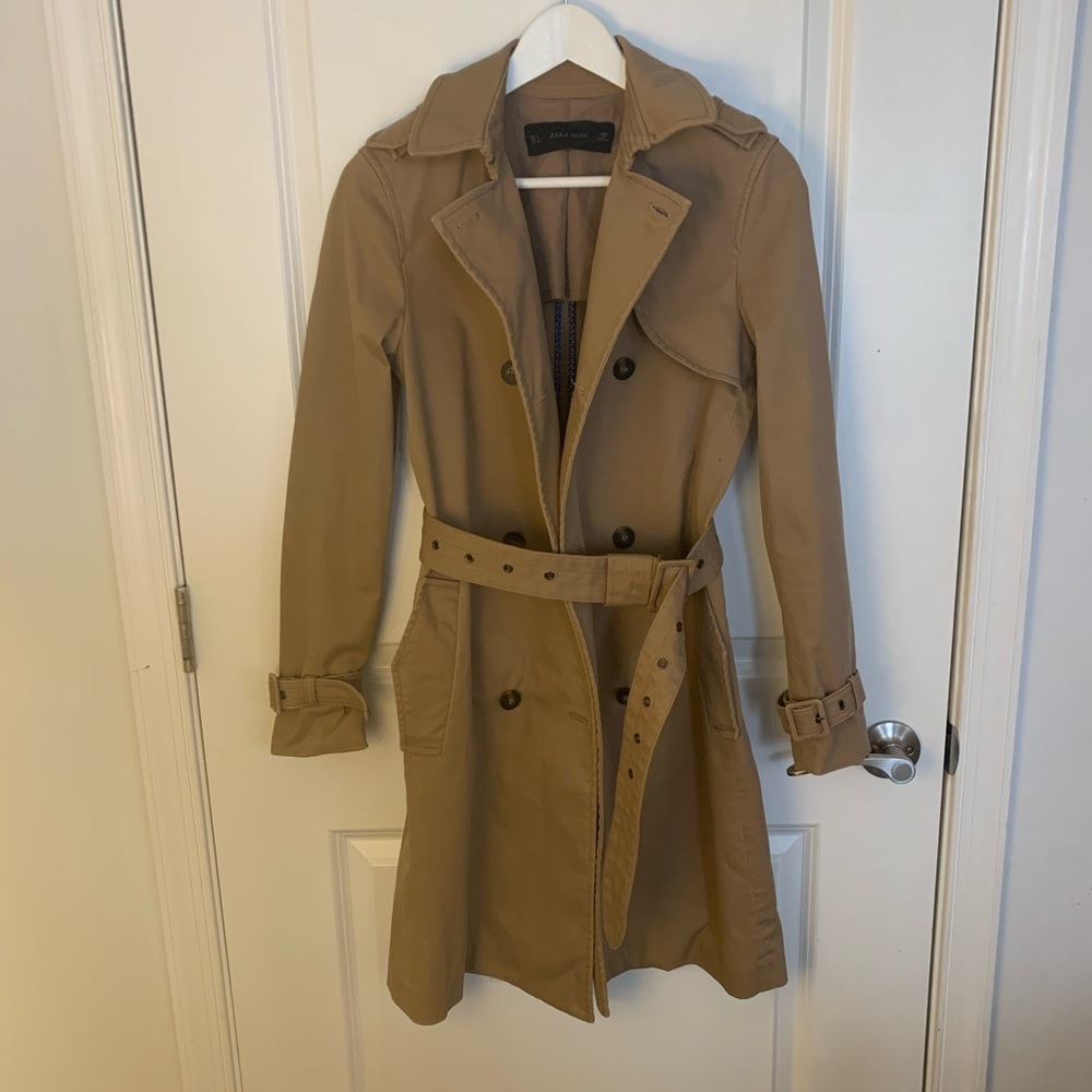 Zara Women’s Belted Trench Coat
